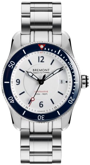BREMONT S300 WHITE BRACELET S300-WH-BR-D watches Price